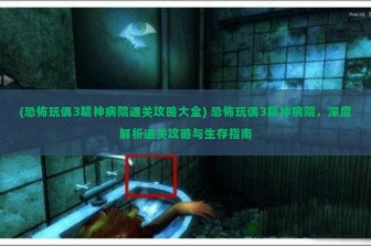 (恐怖玩偶3精神病院通关攻略大全) 恐怖玩偶3精神病院，深度解析通关攻略与生存指南